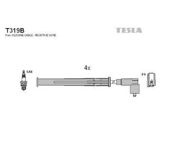 kabely zapalovací Tesla T319B