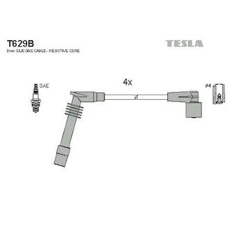 kabely zapalovací Tesla T629B