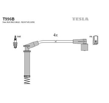 zapalovací kabely sada TESLA T996B