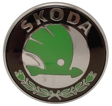 znak přední, zadní Škoda, logo