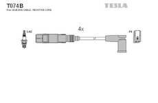 kabely zapalovací Tesla T074b